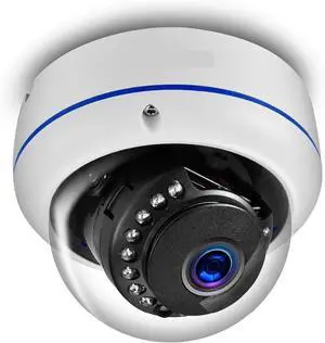 8MP 5MP 4MP H.265 IP Camera Security Surveillance IR Night Video Vandal-Proof Outdoor CCTV Dome Camera DC 12V/48V PoE(8mm,48V POE 8MP)