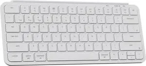 Keychron B1 Pro Quiet Key Ultra-Slim Wireless Keyboard, ZMK Programmable 75% Layout Bluetooth 5.1/2.4 GHz/Wired with Ultra-Long Battery Life Low Profile for Mac Win Linux System - Ivory White