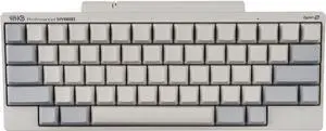 HHKB - Happy Hacking Keyboard Professional Hybrid Type-S (Wireless, Bluetooth, Wired, USB, Silent, Mac, Windows, White, Blank) with 2 Year Advance Exchange Warranty