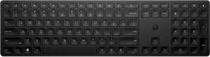 HP 450 Programmable Wireless Keyboard - Slim, Ergonomic Design w/Number Pad - Wireless USB - 20 Programmable Keys, 4 LEDs, Chiclet Keys - Up to 2-Year Battery Life - Win, Chrome, MacOS