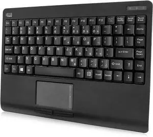 ADESSO WKB-4110UB Wireless Mini Touchpad Keyboard USB Dongle 2.4GHz