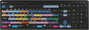 Logickeyboard Backlit 'Astra2' designed for use with Avid Media Composer on Windows PC  Extended 'Pro' Layout  p/n LKB-MCOMP-A2PC-US