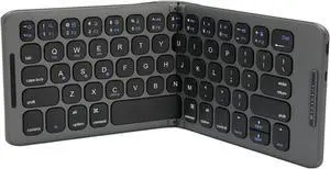 Estink Foldable BT Keyboard, 65 Keys, C Type Interface, Multi Device Support, Compatible with OS X iOS Android Systems