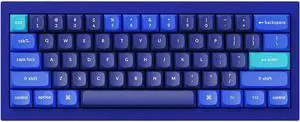 Keychron Q4 Mechanical Keyboard Mini Layout RGB - Hotswap - Blue - Gateron Pro Brown