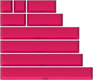 Drop + MiTo GMK Laser Custom Mechanical Keyboard Spacebar Set - 9-Keys, Cherry Profile (Spacebars)