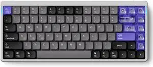 nuphy Air75 HE Rapid Trigger Wired Custom Magnetic Gaming Keyboard,RGB HotSwap, 84 Keys 75% Layout Adjustable Actuation Esports Low Profile Keyboard, Hall Effect Keyboard(Magnetic Jade Pro Switch)