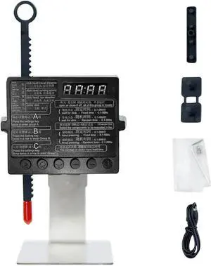 MagiDeal Physical Click Auto Keyboard Clicker Game Hang up Assistance Professional Prevent Offline Adjustable Speed Auto Clicking Tool, ABC