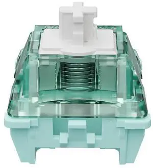 GATERON Magnetic Jade Pro Keyboard Switches, Linear Factory Pre-lubed Freely Setting Pre-Travel 20 mm Longer Spring Key Switches for Mechanical Keyboard (70 Pieces)