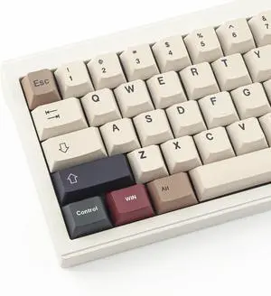 JOMKIZ Keycaps, 136 Keys Dye Sublimation Cherry Profile Keycaps Custom Keycap Set for Cherry MX Switches Mechanical Keyboards