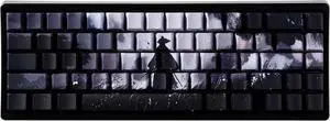 GMKWTL XVX Swordsman Double Shot PBT Keycaps, Side Printed Shine Through Keycap Set, Cherry Profile Dye Sublimation Keyboard Keycaps Suitable for Cherry Gateron MX Switches Mechanical Keyboard