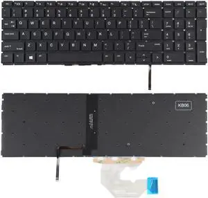 Replacement Keyboards for HP Probook 450 G6 455 G6 450 G7 455 G7 US Version Keyboard with Backlight Replacement Keyboards