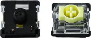 Gateron KS-33 Banana Low Profile 2.0 Keyboard Switches - 3-Pin 65gf Tactile Switches RGB SMD,Pre-Lubed for Smooth Typing,Compatible with GATERON Ultra-Thin Keyboards only(108Pcs)