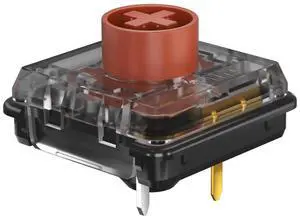 Kailh Low Profile Mechanical Keyboard Switch Choc V2 Low Profile Keystem DIY MX Switch Tactile Click Linear (70pcs, Brown)