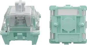 GATERON Magnetic Jade Keyboard Switches, Linear Factory Pre-lubed Freely Setting Pre-Travel Key Switches for Mechanical Keyboard(70PCS)