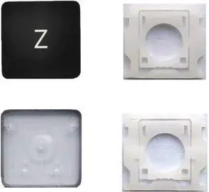 Replacement Individual Z Key Cap and Hinges are Applicable for MacBook Pro/Air A2141 A2251 A2189 A2179 Keyboard to Replace The Z keycap and Hinge