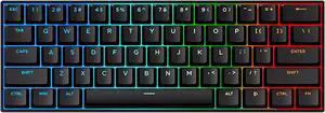 Hyekit x MCHOSE ACE 60 PRO 60% Wired Magnetic Switch Mechanical Gaming Keyboard, Rapid Trigger Hall Effect Keyboard, Hyper-Fast Adjustable Actuation, 8K Hz Polling Rate, RGB HotSwap, for PC/Mac, Black