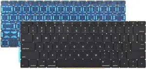 ICTION New Replacement US Layout Keyboard for MacBook Pro 13" inch A1708 Keyboard Late 2016 mid 2017 Year