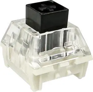 Kailh Box Black Switches for Mechanical Keyboard,3-Pin 60gf Linear/Factory Lubed/Dust&Waterproof Switches(Kailh Box Black,108Pcs)