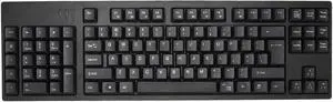 ZenithAur 109 Keys Left Handed Keyboard, Ergonomic USB Wired Keyboard with Numpad for Enhanced Productivity in Office Settings