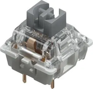 Pack of Gateron ks-9 G PRO Switches for Mechanical Gaming Keyboards | Plate Mounted | Pre Lubed (Gateron PRO Speed Silver - Two Stage Spring, 65 Pcs)