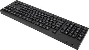 Nurnesy Left Handed Keyboard - Micro USB - Left Hand Keyboard - Improve Efficiency - Home Office - Designer - Engineer