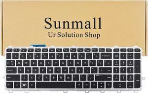 SUNMALL Laptop Backlit Keyboard Replacement Compatible with HP Envy 15-J000 15T-J100 15Z-J100 15-Q 15T-Q 17-J 17T-J000 17T-J100 M7-J.Touchsmart M6-N US Layout with Backlight