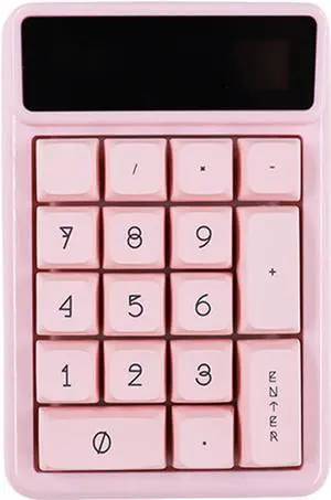 Wkldjf USB Numeric Keypad Mechanical Keyboard 500mAh For Laptops And Desktops Hot Swappable And Quiet Keypad