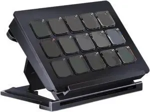 LCD Display Stream Control Panel LCD Keyboard with 15 Programmable Dynamic Icons Scene Switching