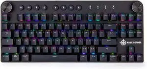 MK1 Mechanical Gaming Keyboard Wired USB and 3.0 Backlight Switchable 87 Keys Gaming Keyboard r Computer Gamer