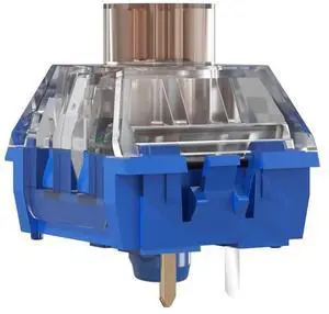 Whale Tactile Switch  45gf Actuation Force, 3.6mm Travel, Clear Bump Mechanical Switch 5-Pin, RGB Compatible, 100M Lifespan(30PCS)