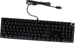 DIYEAH Key Wired Mechanical Keyboard with RGB Backlight Ergonomic Design for Gaming and Office Use