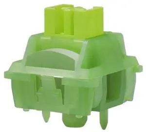 Tactile Mechanical Keyboard Switches, 5-Pin Clicky Feel with 35±10gf Actuation Force, 3.3mm Travel, 21mm Spring, 50M Lifespan(110PCS)