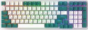 sinraoee K3 Mechanical Keyboard 100 Keys Custosed Gang Office Gang mputer Keyboard Full Key punchl Multiple lit Effects Personsed Keys Wired Keyboard
