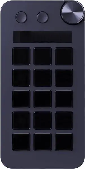 StreamDeck Visual 15Keys Miniature Keyboards LCD Button Living Controller Button for PC Desktop Controller Customs Customizable Key