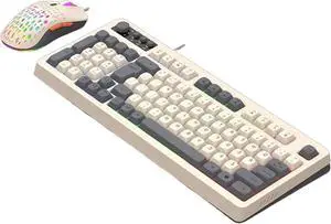 Zgehnao Portable Thin Film Wire Keyboard Multiple Systems Compatible For Ergonomic Layout And ARGB Lighting Keyboard