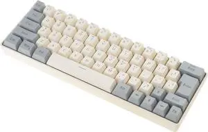 our fave Gaming Mechanical Keyboard Blue Backlits 63 Corded Office Keyboard LED Gaming For Computer Laptop Office