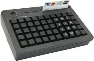 Cash Register Supermarket Cash Register Keyboard, Cashier Keyboard, Progmable Keyboard with Software, Supermarket Equipment Without for Small Businesses