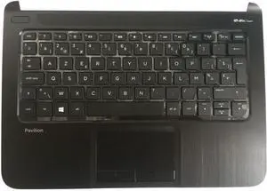 Compatible Laptop Keyboard for 11-E 11E 11-E000 11-e030sa Models with C Shell Palmrest Cover Replacement Part