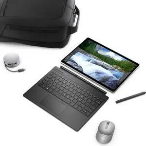 LICAEVEY Professional Detachable Backlit Keyboard for Latitude 7320/7310 Laptops, Travel Ready Design with Touchpad & Active Pen Included (Model K19M)