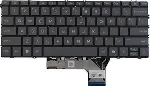 KGIGIBE Replacement Backlit Keyboard for HP Envy x360 16-AC 16-AC0003CA 16-AC0023DX 16-AC0033DX 16-AC0097NR 16-AD 16-AD0013DX 16-AD0023DX 16-AD0097NR 2-in-1 Laptop US Layout with AI Key