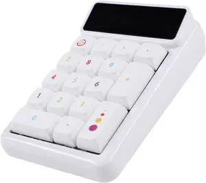 Wkldjf USB Numeric Keypad Mechanical Keyboard 500mAh For Laptops And Desktops Hot Swappable And Quiet Keypad