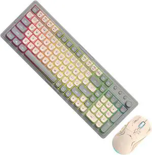 User Friendly Wire Keyboard Set with High Clear Lettering Keyboard for Professional and Recreational Use