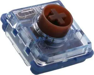 BGKYPRO Kailh Deep Sea Silent Mini Low-Profile Mechanical Keyboard Switches - Hot-Swappable 35g Linear/Clicky for Hitbox Controllers, Gaming & Typing