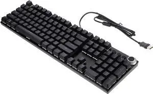 Holibanna 104 Keys Mechanical Gaming Keyboard RGB Backlight Wired USB Ergonomic Design for Office and Gaming