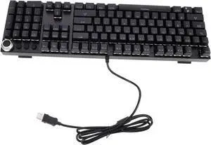 LABRIMP Wired Mechanical Gaming Keyboard with RGB Backlight Keys Color Lighting Multimedia