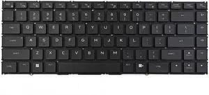 KGIGIBE Replacement Backlit Keyboard for Dell Alienware M15 R7 M15 R6 M15 R5 Series Laptop US Black with RGB Backlit