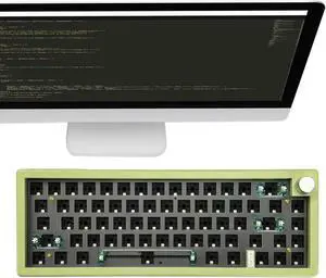 RGB Backlit Wired Mechanical Keyboard - USB gamlng Keyboard with Customizable Color Options, Tactile Feedback, Anti-Ghosting for Precise Control, Durable Wired Connection Keyboard for Computer Enthusi