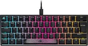 K65 RGB Mini 60% Mechanical Gaming Keyboard, Adjustable RGB Lighting Single Keys, Mechanical Speed Keys, Hyper-Processing Technology