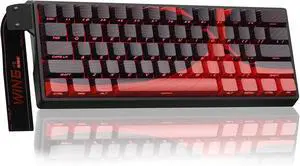 AULA WIN60 HE MAX - 60% Mechanical Gaming Keyboard Wired, Hall Effect Magnetic Switches Hot Swappable, Adjustable Actuation Rapid Trigger Mode, 8000 Hz Polling Rate, 60 Percent Keyboard Compact Design