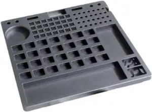 AsrMyjcx Switch Lube Station DIY Tool Versatile Aluminum Alloy,Electronics Accessory,Lubrication Kit Removal Platforms for Keyswitch